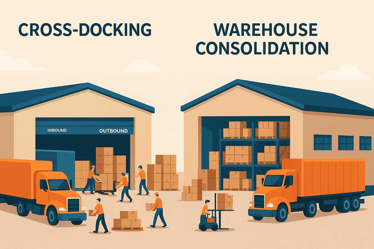 Warehouse Consolidation vs cross-docking